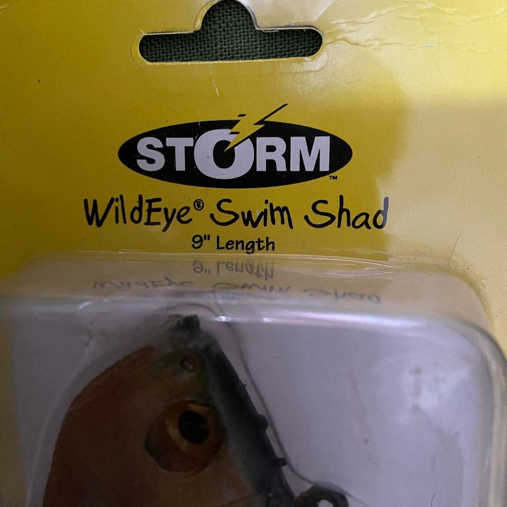 Vintage Storm Wildeye Swim Shad 9 Inches long - Picture 3 of 3
